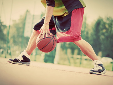 バスケットボール選手の治療とケア