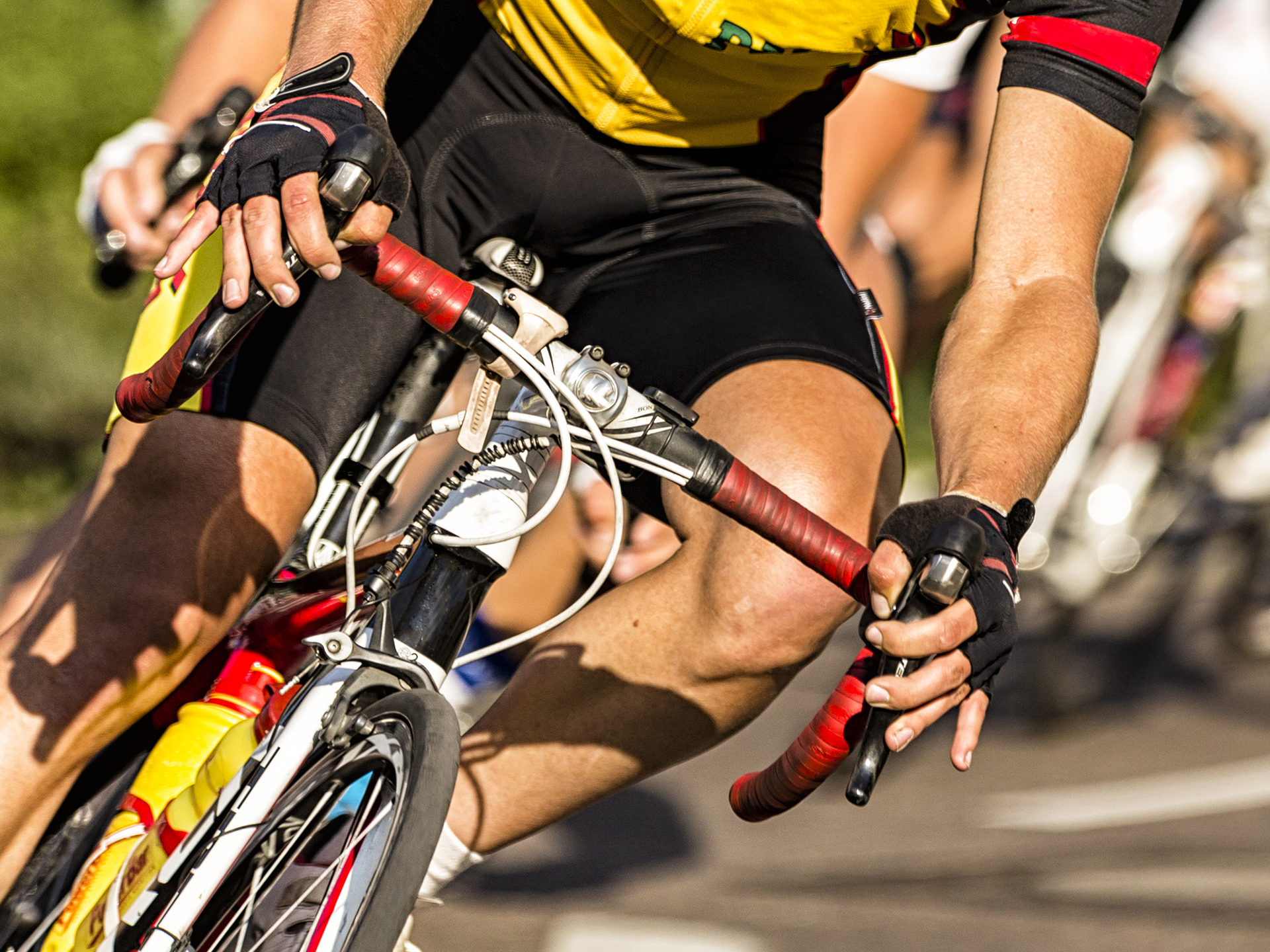 自転車競技選手の治療とケア