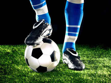 サッカー選手のための治療とケア